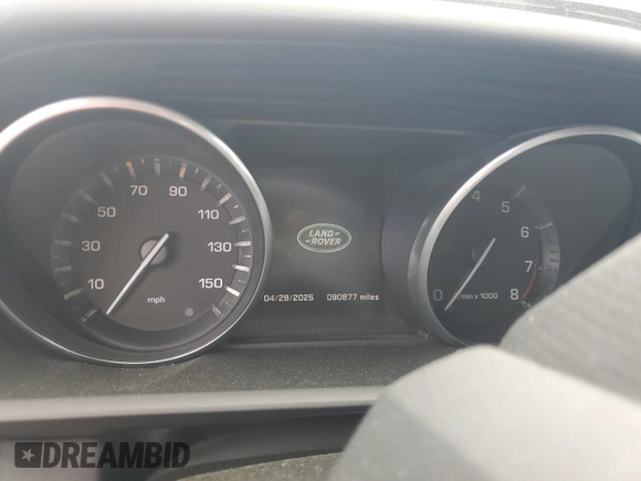 2014 Land Rover Range Rover Sport HSE with VIN SALWR2WF6EA355272, listed as a Copart auction lot 54145805 with 90,877 mi miles and Clean title. Bid and sale history available at DreamBid. Image 9.