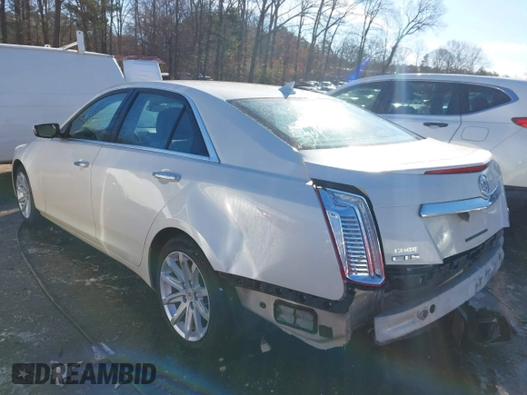2014 Cadillac CTS Sedan RWD with VIN 1G6AP5SX3E0130274, listed as a IAAI auction lot 41293553 with 138,524 mi miles. Bid and sale history available at carsss.com. Image 14.