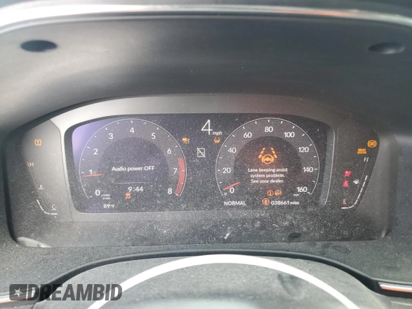 2023 Acura Integra Technology with VIN 19UDE4G76PA000944, listed as a Copart auction lot 60218825 with 38,661 mi miles and Salvage title. Bid and sale history available at DreamBid. Image 9.