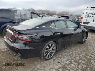 2020 Nissan Maxima Platinum with VIN 1N4AA6FVXLC365690, listed as a Copart auction lot 86352874 with 44,462 mi miles and Salvage Title. Bid and sale history available at DreamBid. Image 3.