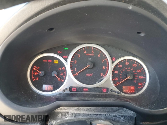 2004 Subaru Impreza WRX STI z VIN JF1GD70634L504794, wystawiony jako Copart lot #47649275 z przebiegiem 139 006 mil mil oraz Nie do naprawy • Non repairable. Historia ofert i sprzedaży dostępna na DreamBid. Obrazek 9.