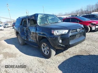 2022 Toyota 4Runner SR5 with VIN JTEMU5JR1N6018782, listed as a IAAI auction lot 41225832 with 50,813 mi miles and . Bid and sale history available at DreamBid. Image 1.
