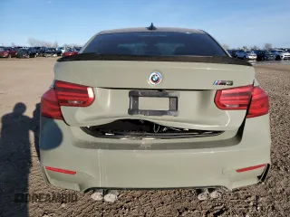 2018 BMW M3 z VIN WBS8M9C57J5L00814, wystawiony jako Copart lot #48780425 z przebiegiem 61 711 mil mil oraz Szkoda całkowita • Salvage title. Historia ofert i sprzedaży dostępna na DreamBid. Obrazek 6.