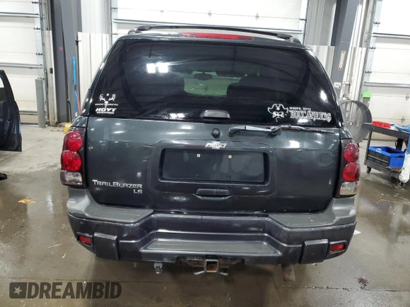 2005 Chevrolet TrailBlazer LS with VIN 1GNDT13S452254759, listed as a Copart auction lot 70196224 with 161,109 mi miles and Salvage Title. Bid and sale history available at DreamBid. Image 6.