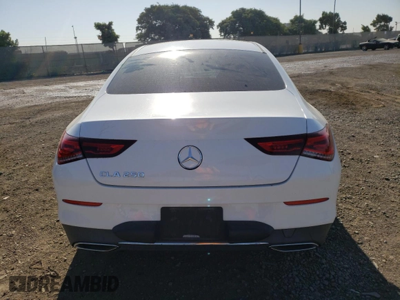 2020 Mercedes-Benz CLA 250 with VIN WDD5J4GBXLN038527, listed as a Copart auction lot 70354603 with 50,534 mi miles and . Bid and sale history available at DreamBid. Image 6.