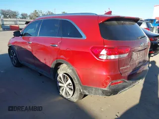 2018 Kia Sorento EX with VIN 5XYPH4A56JG410368, listed as a IAAI auction lot 41165704 with Not Provided miles and . Bid and sale history available at DreamBid. Image 3.