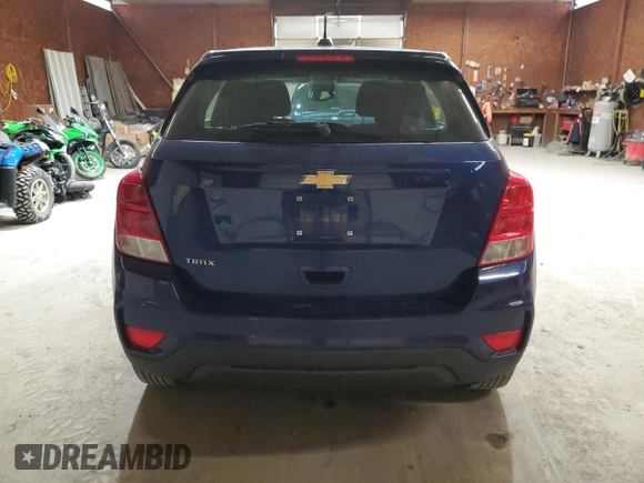 2017 Chevrolet Trax LS with VIN 3GNCJKSB6HL219992, listed as a Copart auction lot 50788735 with 137,165 mi miles and Salvage Title. Bid and sale history available at carsss.com. Image 6.