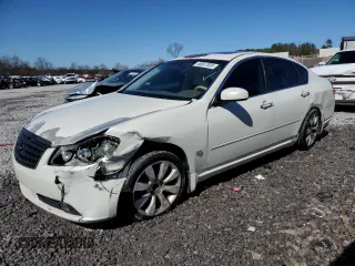 2007 Infiniti M45 Sport with VIN JNKBY01E77M401901, listed as a Copart auction lot 48567835 with 180,545 mi miles and Salvage Title. Bid and sale history available at carsss.com. Image 1.