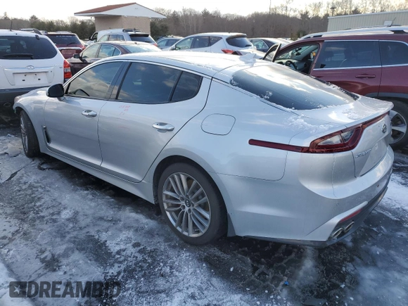2018 Kia Stinger with VIN KNAE15LA1J6020242, listed as a Copart auction lot 45310925 with 137,771 mi miles and Salvage Title. Bid and sale history available at DreamBid. Image 2.