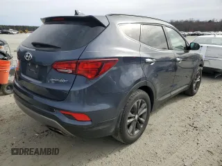 2017 Hyundai Santa Fe Sport 2.0T with VIN 5NMZU4LA1HH040946, listed as a Copart auction lot 48427805 with 116,119 mi miles and Salvage Title. Bid and sale history available at carsss.com. Image 3.