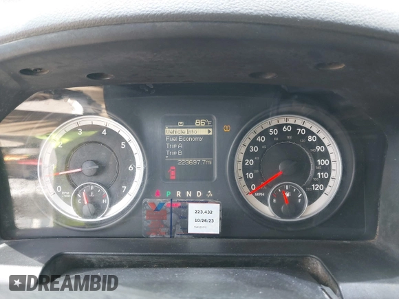 2013 Ram 2500 Tradesman z VIN 3C6LR4AT1DG536144, wystawiony jako IAAI lot #42648091 z przebiegiem 223 697 mil mil oraz . Historia ofert i sprzedaży dostępna na DreamBid. Obrazek 7.