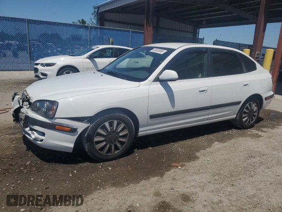 2006 Hyundai Elantra GLS z VIN KMHDN56D56U191129, wystawiony jako Copart lot #53530995 z przebiegiem 133 438 mil mil oraz Szkoda całkowita • Salvage title. Historia ofert i sprzedaży dostępna na DreamBid. Obrazek 1.