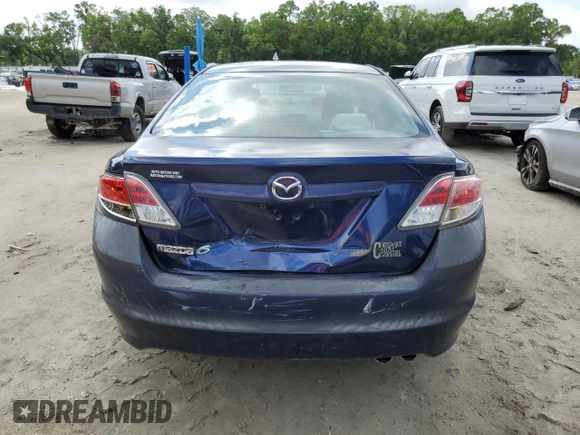 2010 Mazda 6 i Sport with VIN 1YVHZ8BHXA5M40493, listed as a Copart auction lot 50880105 with 195,908 mi miles and Salvage Title. Bid and sale history available at carsss.com. Image 6.