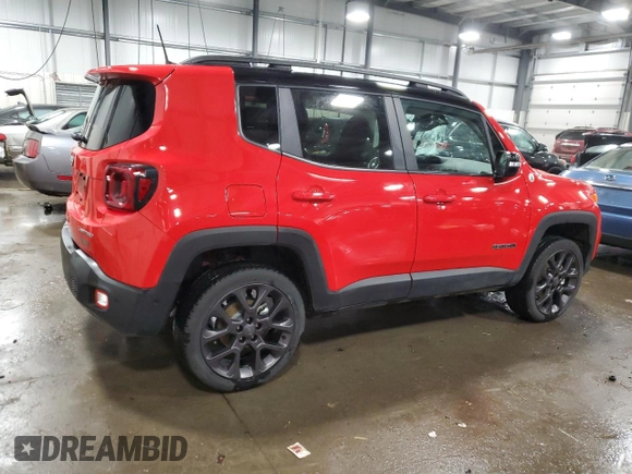 2023 Jeep Renegade Limited with VIN ZACNJDD11PPP16131, listed as a Copart auction lot 84168694 with 11,653 mi miles and Salvage title. Bid and sale history available at DreamBid. Image 3.