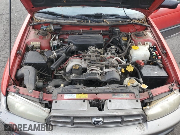 1999 Subaru Legacy Outback with VIN 4S3BG6853X7606482, listed as a Copart auction lot 47055385 with 145,079 mi miles and Salvage title. Bid and sale history available at DreamBid. Image 12.