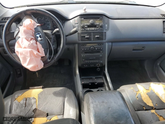 2005 Honda Pilot EX-L with RES with VIN 2HKYF18685H515886, listed as a Copart auction lot 49226655 with 244,135 mi miles and Salvage Title. Bid and sale history available at carsss.com. Image 8.