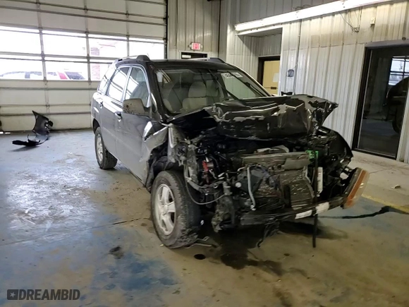 2008 Kia Sportage LX with VIN KNDJF724387504296, listed as a Copart auction lot 46443765 with 0 mi miles and Salvage Title. Bid and sale history available at carsss.com. Image 12.