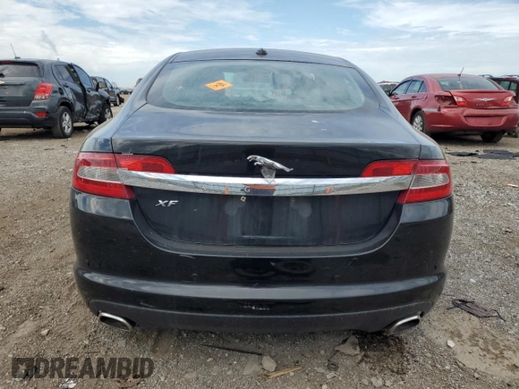 2010 Jaguar XF Premium Luxury with VIN SAJWA0GBXALR73757, listed as a Copart auction lot 56294025 with Not Provided miles and Salvage Title. Bid and sale history available at DreamBid. Image 6.