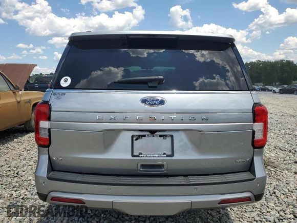 2022 Ford Expedition Max XLT z VIN 1FMJK1HT1NEA32142, wystawiony jako Copart lot #62789404 z przebiegiem 17 129 mil mil oraz Szkoda całkowita • Salvage title. Historia ofert i sprzedaży dostępna na DreamBid. Obrazek 6.
