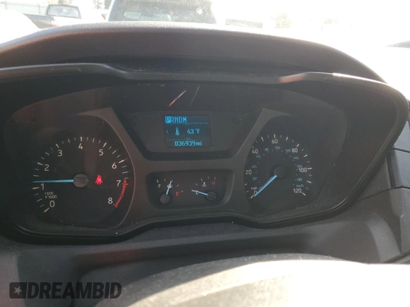 2017 Ford Transit XL with VIN 1FBZX2ZM8HKA89809, listed as a Copart auction lot 49120185 with 36,939 mi miles and Salvage title. Bid and sale history available at DreamBid. Image 9.