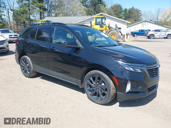 2022 Chevrolet Equinox RS with VIN 2GNAXMEVXN6148187, listed as a IAAI auction lot 42059131 with 28,109 mi miles and . Bid and sale history available at DreamBid. Image 1.