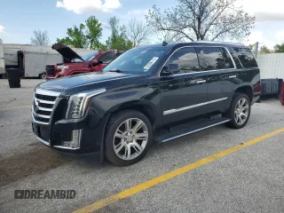 2015 Cadillac Escalade Premium z VIN 1GYS4CKJXFR287219, wystawiony jako Copart lot #54268115 z przebiegiem 108 957 mil mil oraz Czysty tytuł • Clean title. Historia ofert i sprzedaży dostępna na DreamBid. Obrazek 1.