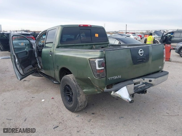 2004 Nissan Titan LE with VIN 1N6AA07B34N578057, listed as a IAAI auction lot 41259507 with 1 mi miles. Bid and sale history available at carsss.com. Image 3.