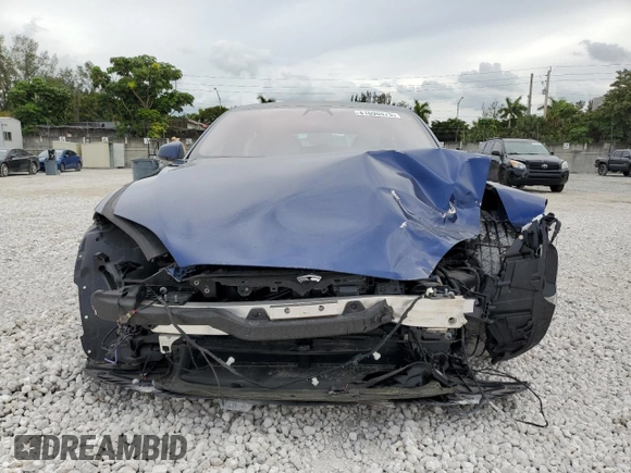 2023 Tesla Model S with VIN 5YJSA1E58PF498685, listed as a Copart auction lot 41690475 with Not provided miles and Salvage title. Bid and sale history available at DreamBid. Image 5.