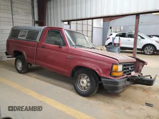 1991 Ford Ranger with VIN 1FTCR10A7MUD28922, listed as a Copart auction lot 87198864 with 98,759 mi miles and Salvage Title. Bid and sale history available at carsss.com. Image 4.