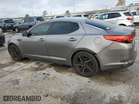 2013 Kia Optima LX with VIN 5XXGM4A75DG196348, listed as a Copart auction lot 53965975 with 156,781 mi miles and Salvage Title. Bid and sale history available at carsss.com. Image 2.