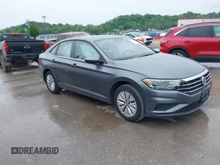 2019 Volkswagen Jetta S with VIN 3VWC57BU1KM143902, listed as a IAAI auction lot 42178949 with 74,388 mi miles and . Bid and sale history available at DreamBid. Image 1.