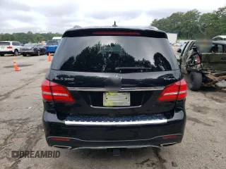 2017 Mercedes-Benz GLS with VIN 4JGDF7DE1HA857668, listed as a Copart auction lot 57278323 with 128,492 mi miles. Bid and sale history available at carsss.com. Image 6.