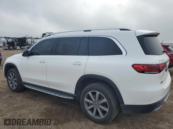 2021 Mercedes-Benz GLS 450 with VIN 4JGFF5KE6MA372050, listed as a Copart auction lot 66987174 with 78,528 mi miles and Salvage Title. Bid and sale history available at DreamBid. Image 2.