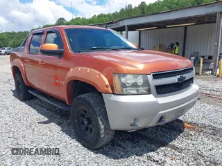 2007 Chevrolet Avalanche 3LT with VIN 3GNFK12397G114383, listed as a IAAI auction lot 42246907 with 280,372 mi miles and . Bid and sale history available at DreamBid. Image 1.