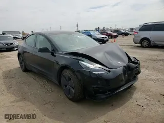 2023 Tesla Model 3 with VIN 5YJ3E1EA5PF421598, listed as a Copart auction lot 47036995 with 6,511 mi miles and Salvage Title. Bid and sale history available at carsss.com. Image 11.