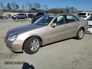2005 Mercedes-Benz E 320 with VIN WDBUF82J95X177518, listed as a Copart auction lot 46733395 with 152,626 mi miles and Salvage Title. Bid and sale history available at DreamBid. Image 1.