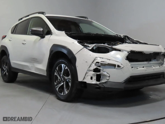 2024 Subaru Crosstrek Premium with VIN JF2GUADC0R8236970, listed as a Copart auction lot 54619625 with 16,978 mi miles and Salvage Title. Bid and sale history available at carsss.com. Image 1.