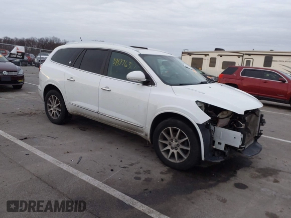 2016 Buick Enclave Leather with VIN 5GAKVBKD3GJ165553, listed as a IAAI auction lot 41077634 with 148,847 mi miles and . Bid and sale history available at DreamBid. Image 1.