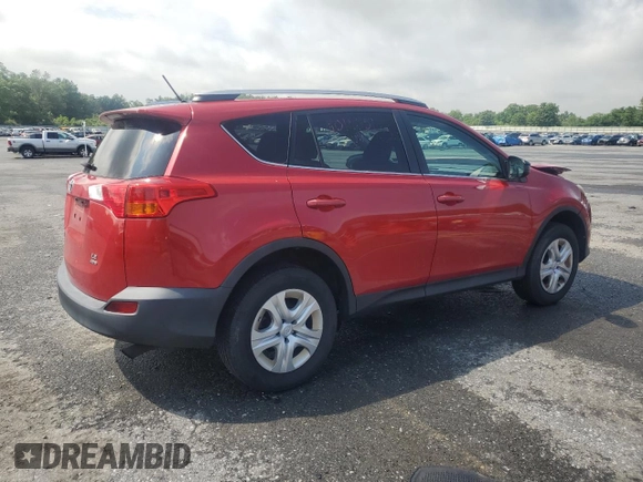 2013 Toyota RAV4 LE with VIN 2T3BFREV6DW033442, listed as a Copart auction lot 62809045 with Not provided miles and Salvage title. Bid and sale history available at DreamBid. Image 3.