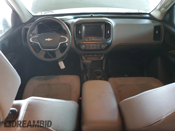 2021 Chevrolet Colorado 4WD Work Truck with VIN 1GCGTBENXM1181839, listed as a Copart auction lot 61096155 with 87,153 mi miles and Salvage title. Bid and sale history available at DreamBid. Image 8.