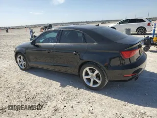 2015 Audi A3 1.8T Premium with VIN WAUACGFF8F1065842, listed as a Copart auction lot 48199855 with 91,401 mi miles and Salvage Title. Bid and sale history available at carsss.com. Image 2.