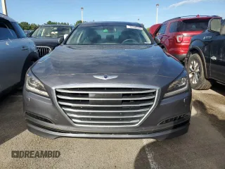 2015 Hyundai Genesis 3.8L with VIN KMHGN4JE7FU022415, listed as a Copart auction lot 74740224 with 0 mi miles and Salvage Title. Bid and sale history available at carsss.com. Image 5.