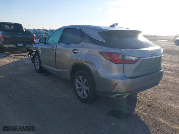 2017 Lexus RX with VIN 2T2BZMCA8HC094605, listed as a IAAI auction lot 41229579 with 125607 miles. Bid and sale history available at carsss.com. Image 3.