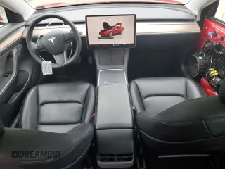 2023 Tesla Model 3 with VIN 5YJ3E1EA6PF437390, listed as a Copart auction lot 62825135 with 115,121 mi miles and Clean title. Bid and sale history available at DreamBid. Image 8.
