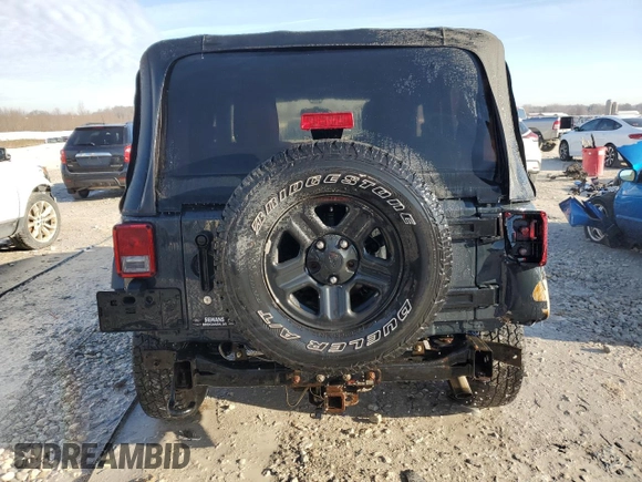 2017 Jeep Wrangler Sport with VIN 1C4AJWAG3HL537598, listed as a Copart auction lot 50083795 with 83,733 mi miles and Clean Title. Bid and sale history available at DreamBid. Image 6.
