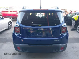 2017 Jeep Renegade Sport with VIN ZACCJAAB2HPE89099, listed as a IAAI auction lot 42329615 with 102,763 mi miles and . Bid and sale history available at DreamBid. Image 16.