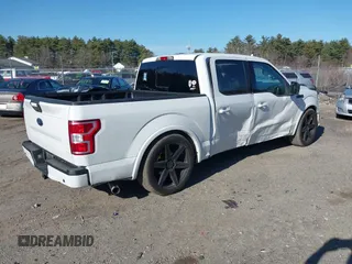 2018 Ford F-150 XL with VIN 1FTEW1EP6JFD45189, listed as a IAAI auction lot 41814329 with Not provided miles and . Bid and sale history available at DreamBid. Image 4.