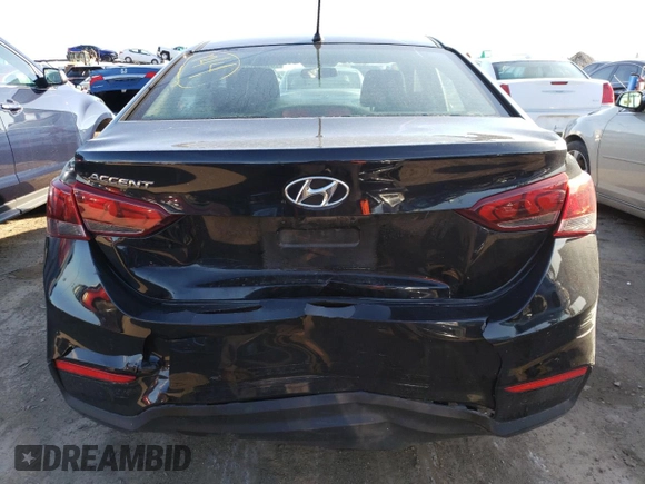 2021 Hyundai Accent SE with VIN 3KPC24A60ME144548, listed as a Copart auction lot 78765313 with 32,887 mi miles. Bid and sale history available at carsss.com. Image 6.