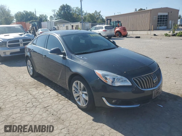 2015 Buick Regal Premium I z VIN 2G4GN5EX7F9285891, wystawiony jako Copart lot #71499444 z przebiegiem 83 820 mil mil oraz Czysty tytuł • Clean title. Historia ofert i sprzedaży dostępna na DreamBid. Obrazek 4.