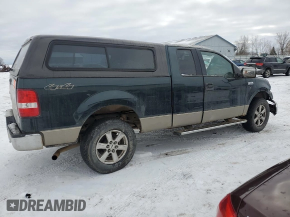 2005 Ford F-150 XLT with VIN 1FTPX14515NB92108, listed as a Copart auction lot 85582914 with 0 mi miles and Salvage Title. Bid and sale history available at carsss.com. Image 3.